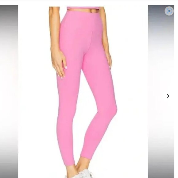 Beach Riot Piper Legging Berry Love Waffle Small Like New - Picture 2 of 5
